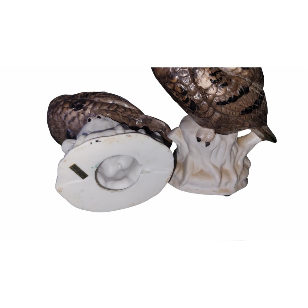Pair of Owls Figurines - Picture 3 of 3